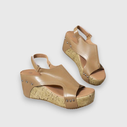 Mia – Vintage platformowe sandały