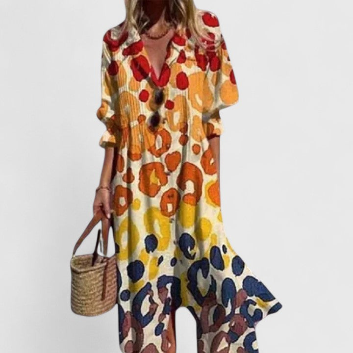 Viona - Elegancka Sukienka Boho