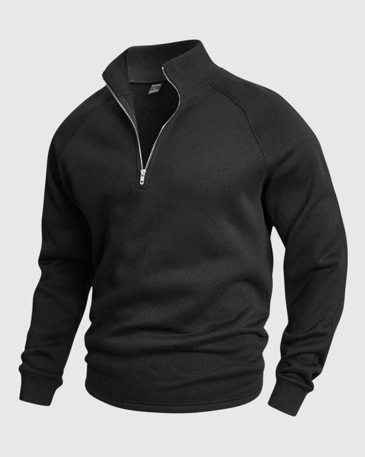 Libuše - Premium sweter z polo zamkiem