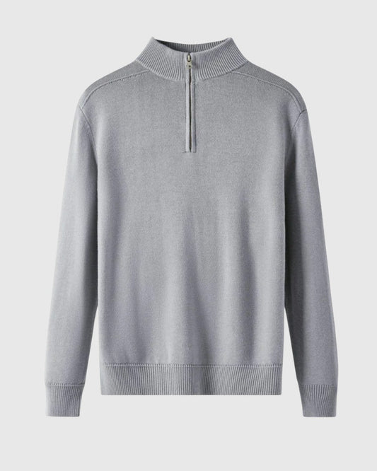 Libuše - Sweter z zamkiem z wełny merino Capri
