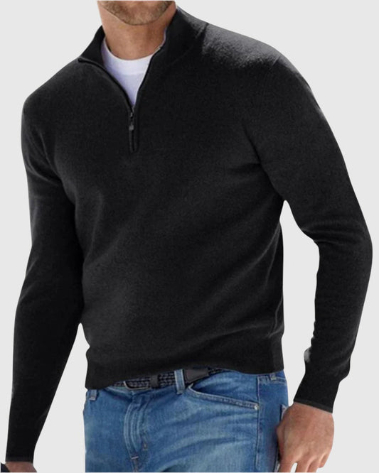 Libuše - Elegancki sweter z zamkiem