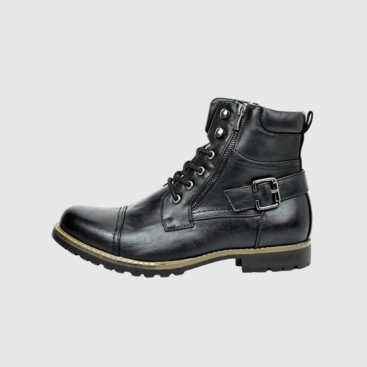 Libuše - Skórzane buty z sznurowaniem
