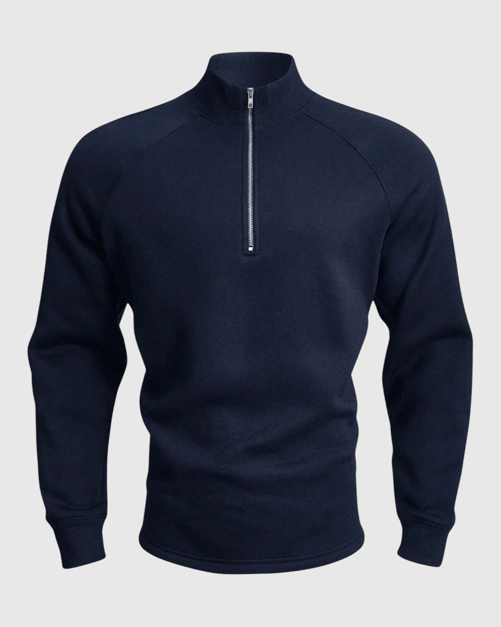 Libuše - Premium sweter z polo zamkiem