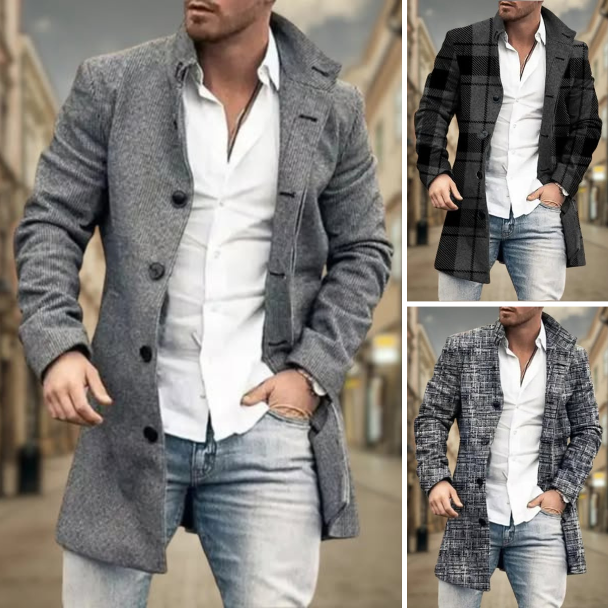 DUMONT LYON | ELEGANCKI KABAT DLA MĘŻCZYZN