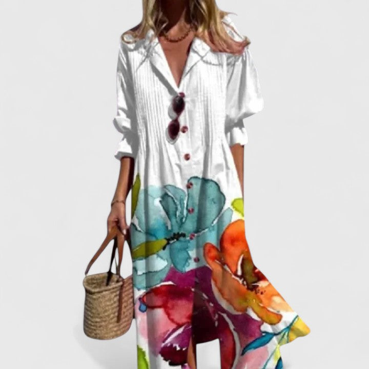 Viona - Elegancka Sukienka Boho
