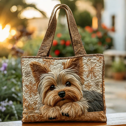 Exquisite Handmade Yorkie Tote