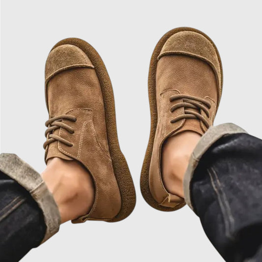 Santiago – Męskie ortopedyczne buty ze skóry naturalnej