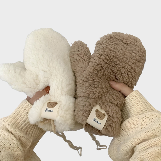 Klara – Pluszowe Rękawiczki Teddy