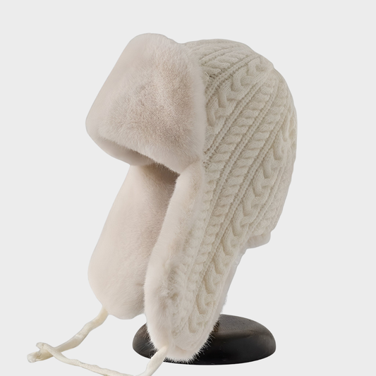 Dagmara – Komfortowa Fleece’owa Czapka z Nausznikami