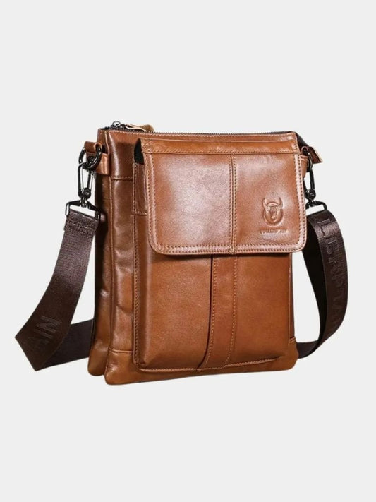 Henrik™ - Vintage Skórzana Torebka na Ramię