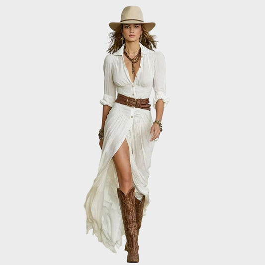 Hayden Ida - Elegancka Sukienka Maxi