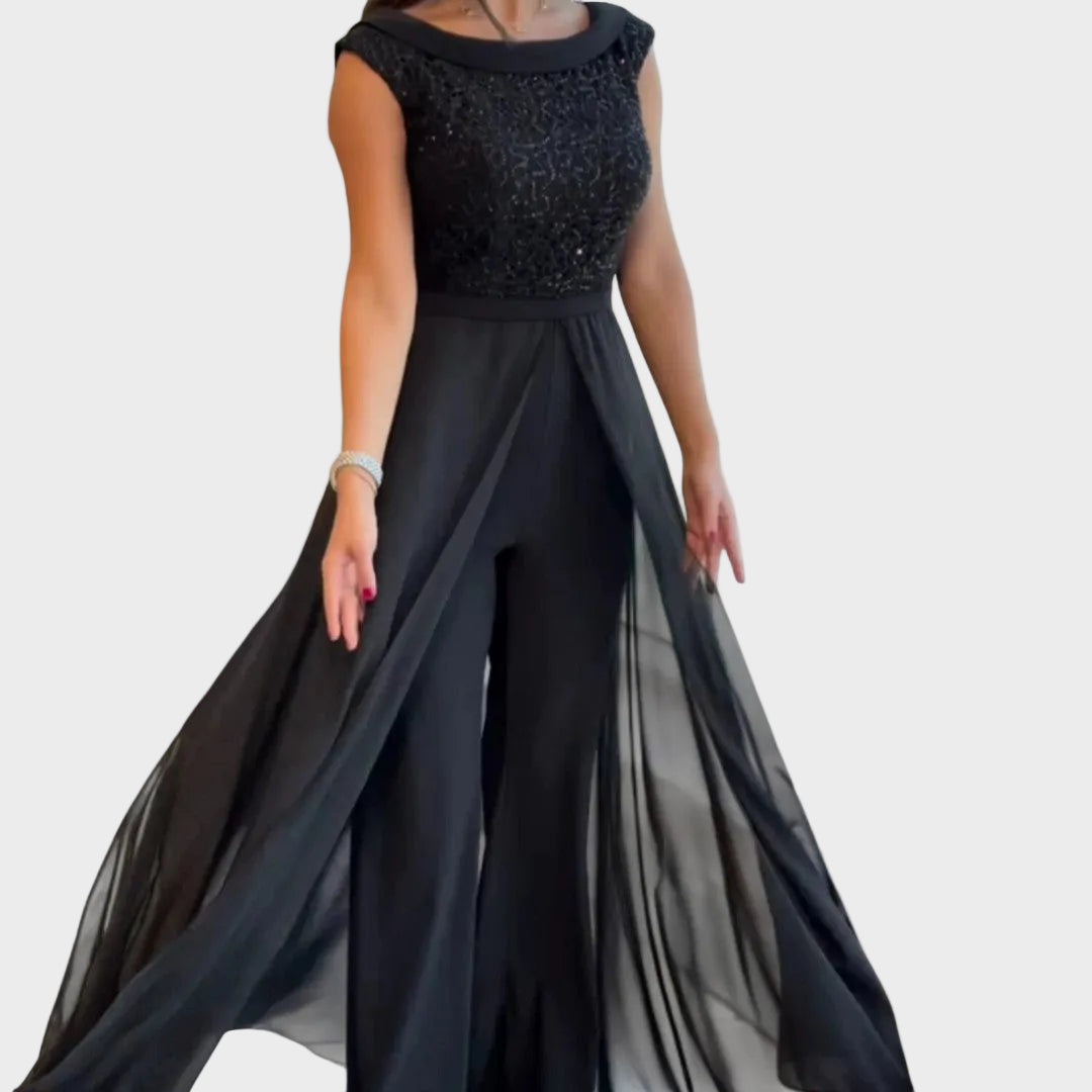 Zora - Elegancki kombinezon na wieczór