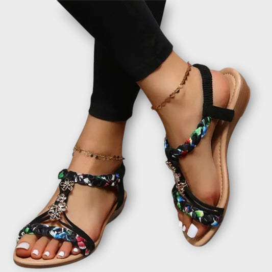 Komfortowe damskie sandały w stylu boho